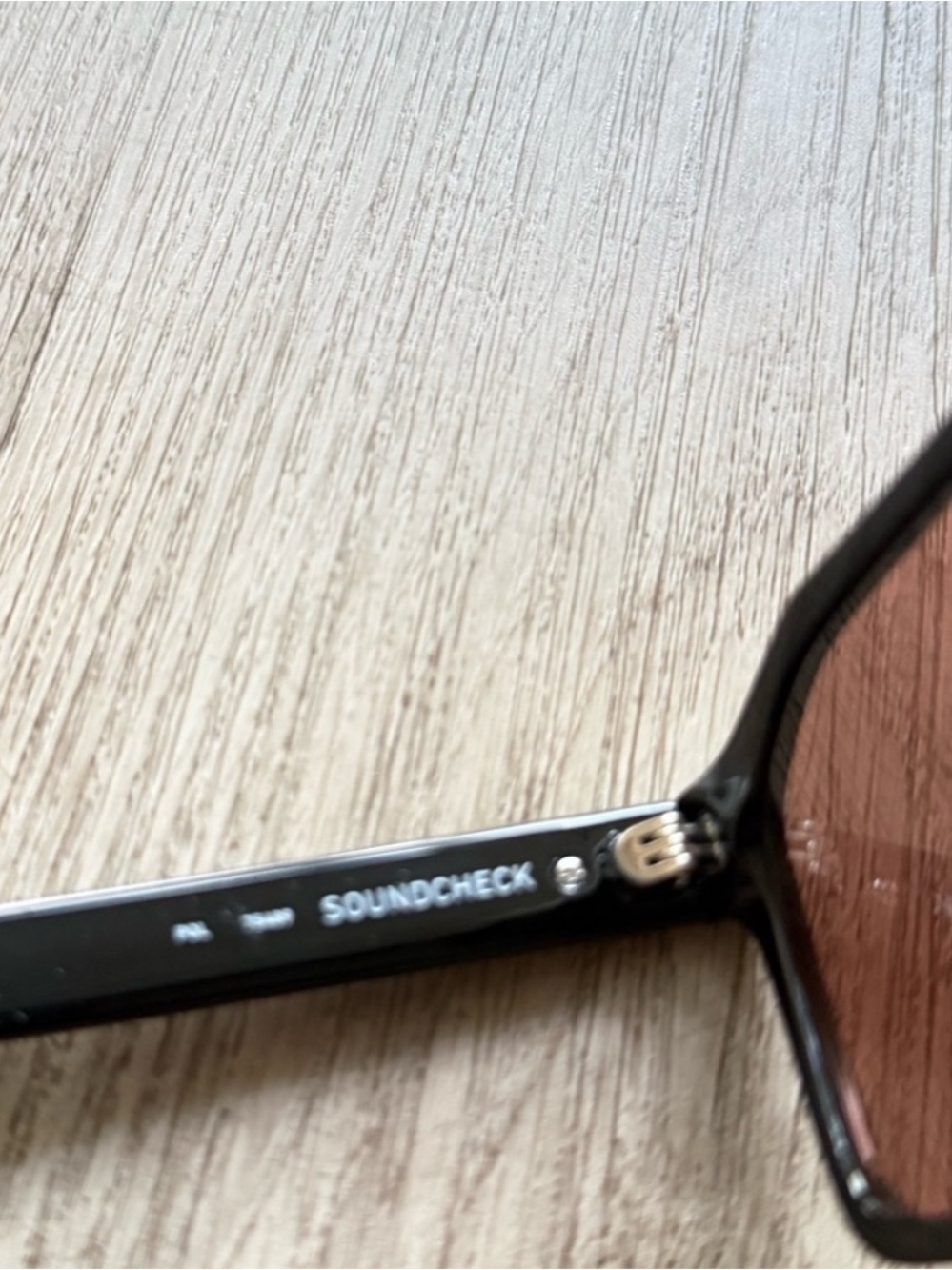 Quay Black Frame Sunglasses with Brown Polarized Lenses - Picture 3 of 3